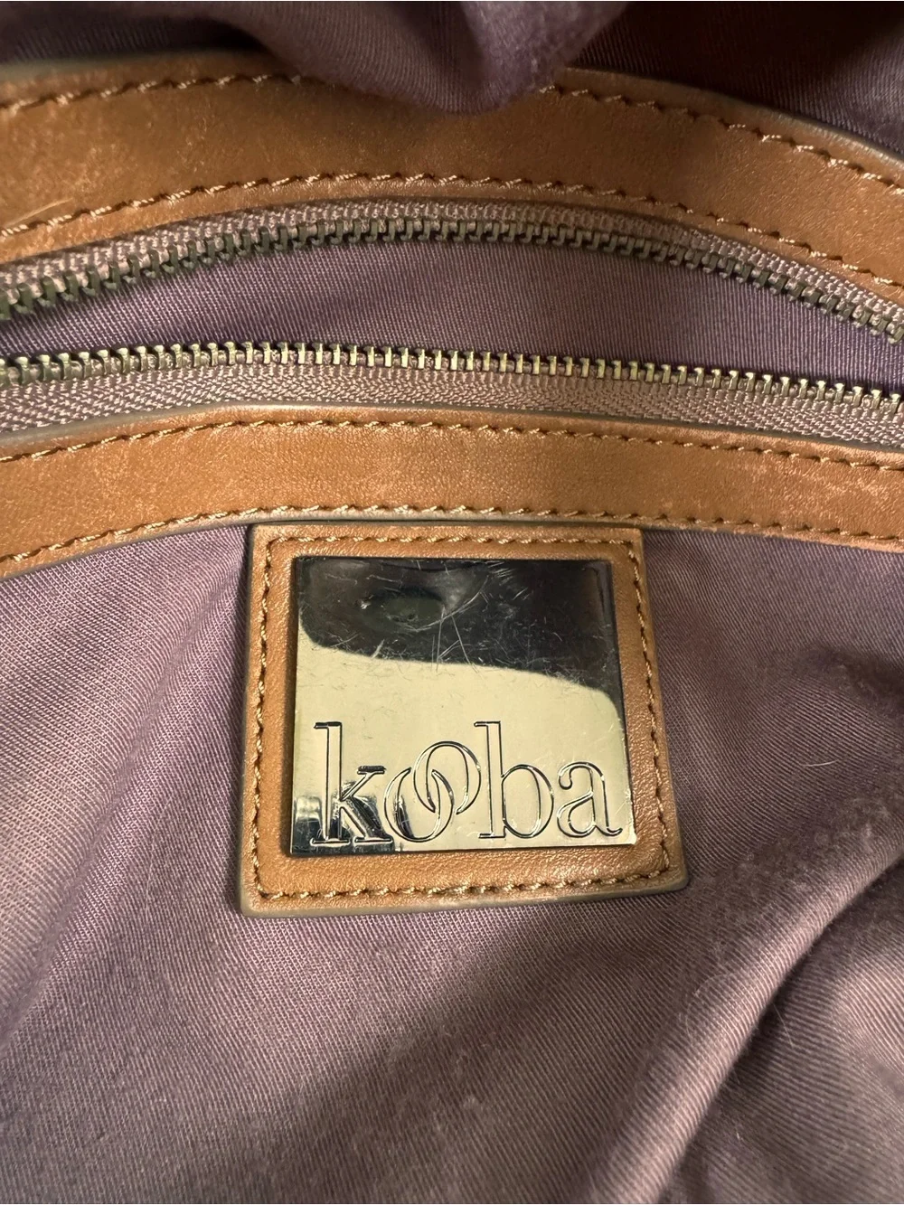 Kooba leather jonnie